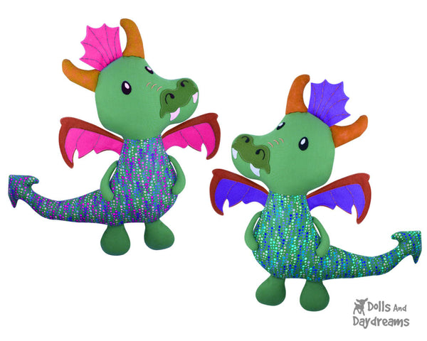 Dragon Sewing Pattern