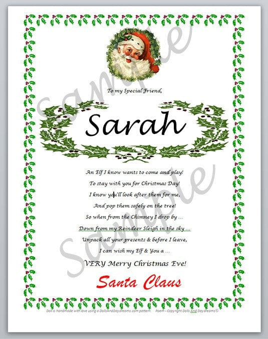 Elf Sewing Pattern - Dolls And Daydreams - 5