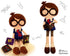Master Tippy Toes Harry Potter Fan Art Doll Sewing Pattern - Dolls And Daydreams - 1