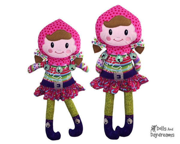 ITH Enchanted Elf Pattern - Dolls And Daydreams - 3