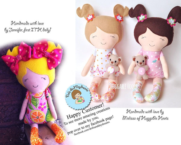 Embroidery Machine ITH Doll Pattern - Dolls And Daydreams - 5