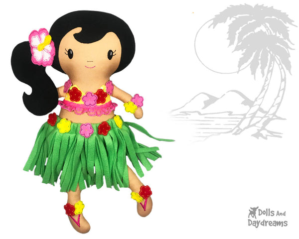 ITH Hula Beach Babes Pattern