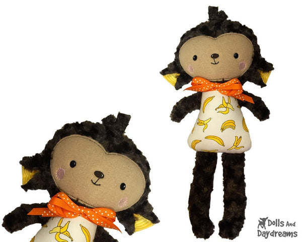 ITH Big Monkey Pattern - Dolls And Daydreams - 4