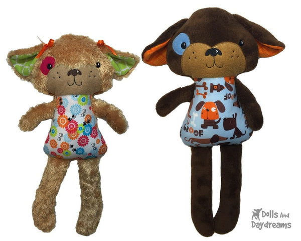 ITH Big Puppy Dog Pattern - Dolls And Daydreams - 3