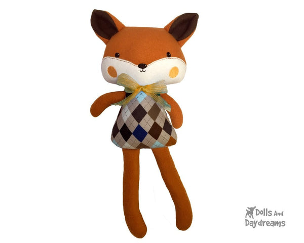 ITH Big Fox Pattern - Dolls And Daydreams - 5