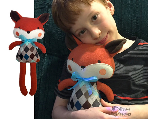 ITH Big Fox Pattern - Dolls And Daydreams - 4