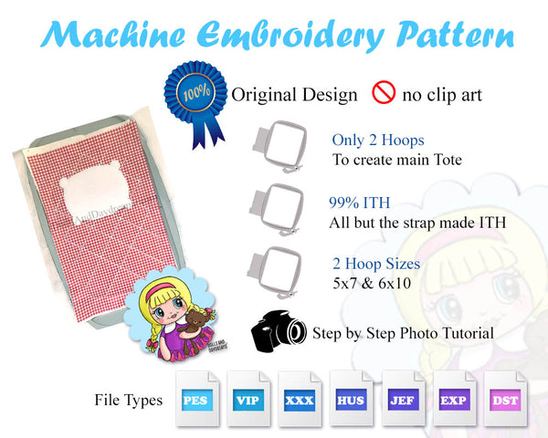 ITH Tiny Carry Cot Tote Pattern