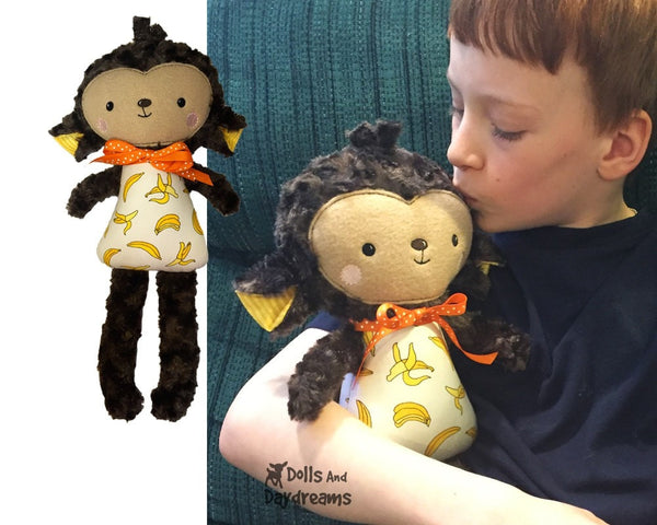 ITH Big Monkey Pattern - Dolls And Daydreams - 3