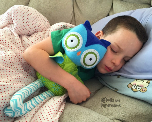 ITH Big Owl Pattern - Dolls And Daydreams - 5