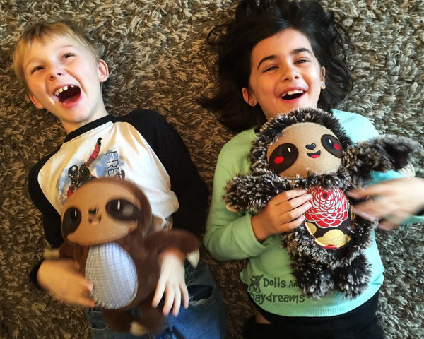 Embroidery Machine Sloth ITH Pattern - Dolls And Daydreams - 4