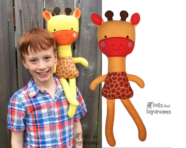 ITH Big Giraffe Pattern - Dolls And Daydreams - 4