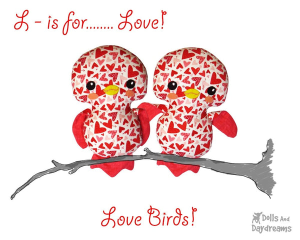 Love Bird Chick Sewing Pattern