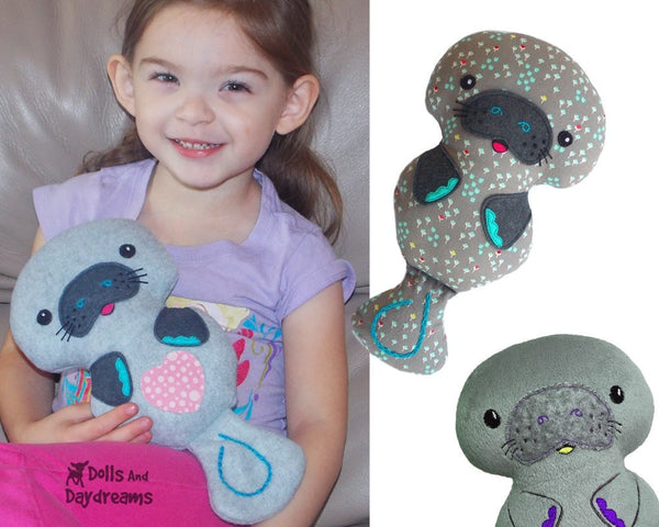 Manatee Sewing Pattern - Dolls And Daydreams - 5