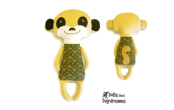 Meerkat Sewing Pattern - Dolls And Daydreams - 2
