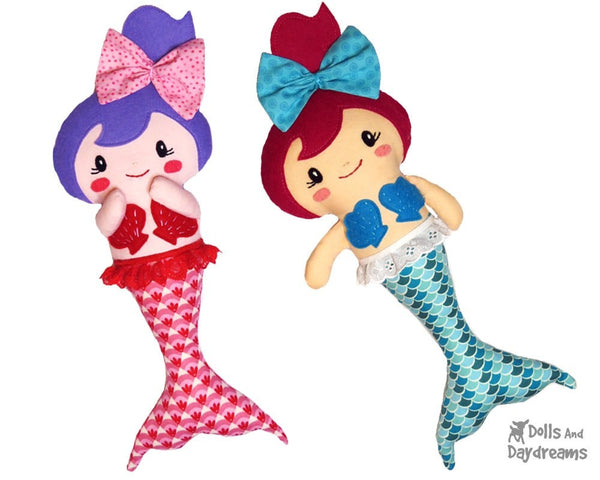 Merbabies Sewing Pattern - Dolls And Daydreams - 2