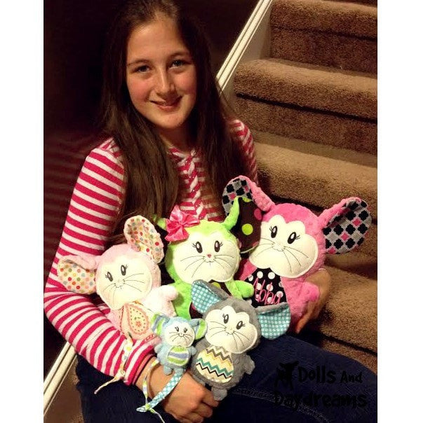 Embroidery Machine Mouse Pattern - Dolls And Daydreams - 4