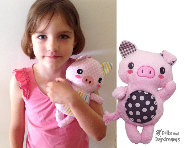 Piglet Sewing Pattern - Dolls And Daydreams - 4