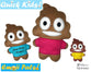 ITH Quick Kids Poo Emoji Pattern