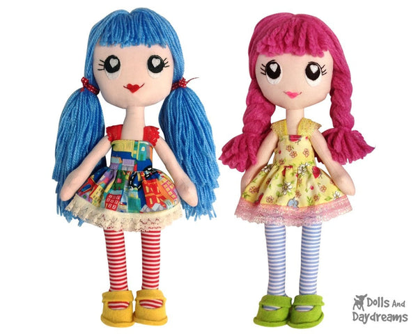 Poppy Poppet Sewing Pattern - Dolls And Daydreams - 2