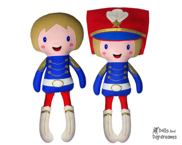 Prince Charming Doll Sewing Pattern by Dolls And Daydreams