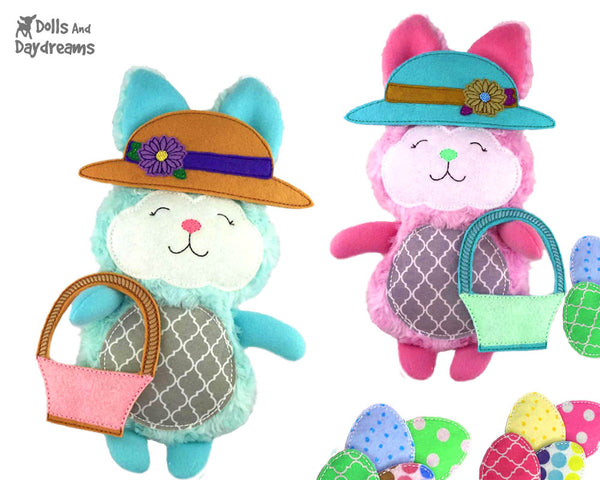 ITH Straw Hat In the Hoop Machine embroidery Dress Up DIY Pattern by Dolls And Daydreams