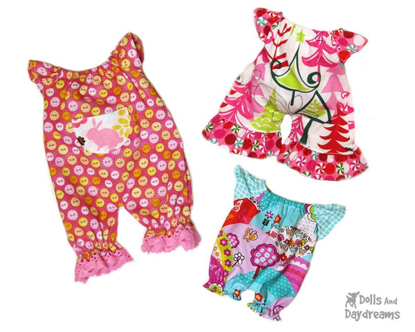 Romper Sewing Pattern - Dolls And Daydreams - 4