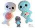 Embroidery Machine Seal Pup Pattern - Dolls And Daydreams - 1