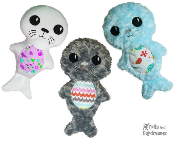 Seal Pup Sewing Pattern - Dolls And Daydreams - 5