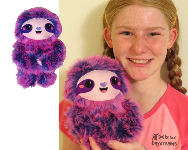 Sloth Sewing Pattern - Dolls And Daydreams - 6