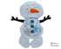 Embroidery Machine Snowman ITH Pattern - Dolls And Daydreams - 1