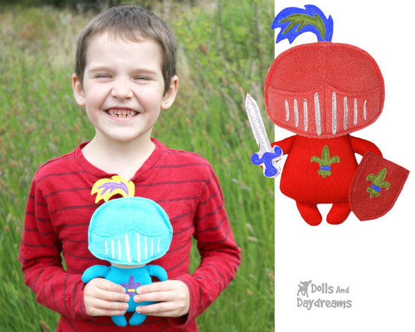 Knight King Cloth Doll Sewing Pattern by Dolls And Daydreams small Prince fabric DIY kawaii cute Fairy Tale character plush pdf