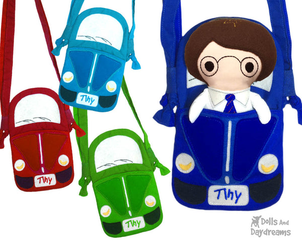 Tiny Tom Car Tote Sewing Pattern