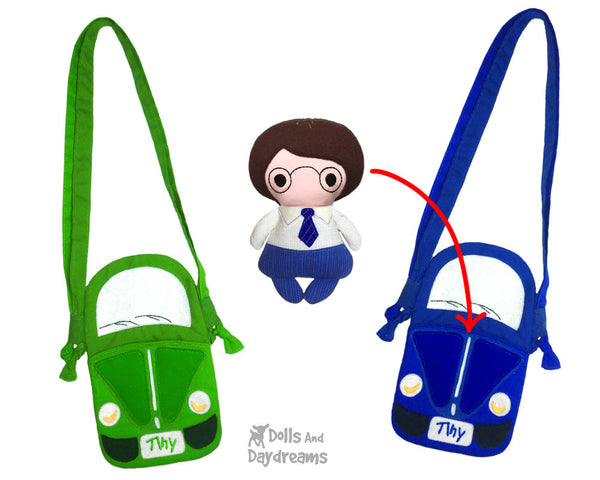 Tiny Tom Car Tote Sewing Pattern