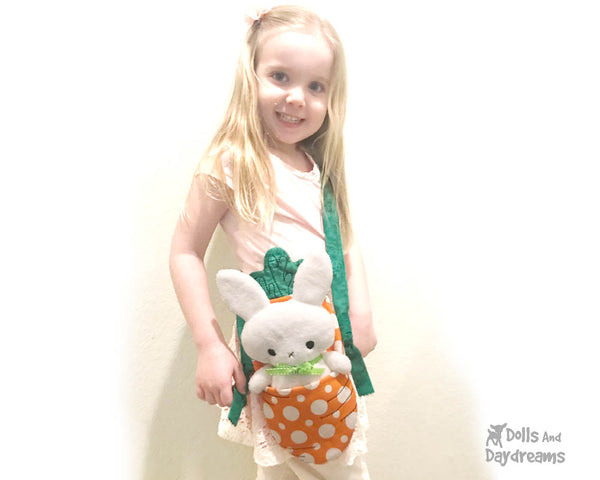 ITH Tiny Tot Carrot Tote Pattern