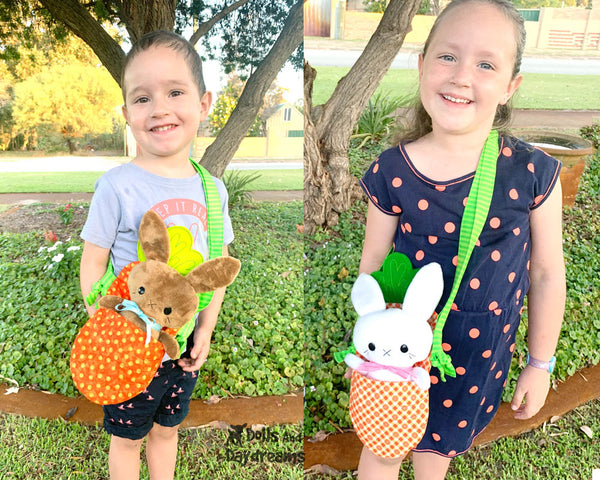 Tiny Tot Carrot Tote Sewing Pattern