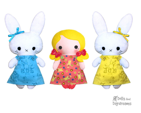 Tiny Tot Pinafore Dress Sewing Pattern