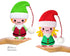 Tiny Christmas Elf Sewing Pattern by Dolls And Daydreams Christmas cloth boy and girl elves doll pdf diy 