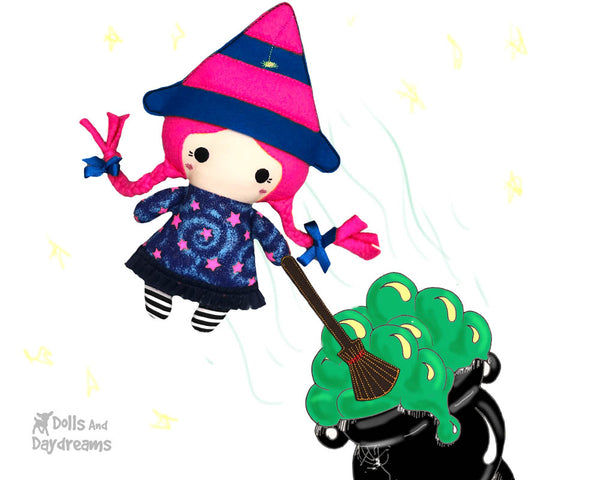 ITH Tiny Tot Witch Pattern