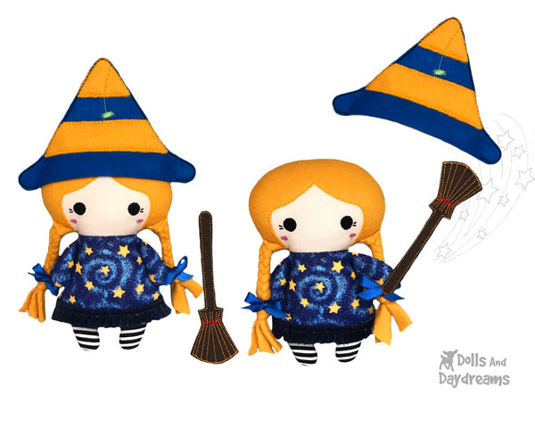 ITH Tiny Tot Witch Pattern