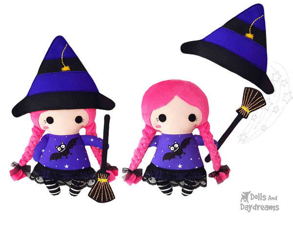 Tiny Tot Witch Sewing Pattern