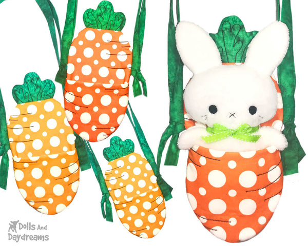 ITH Tiny Tot Carrot Tote Pattern