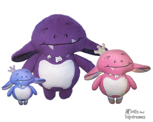 Embroidery Machine Tooth Goblin Pattern - Dolls And Daydreams - 4