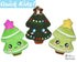 Quick Kids Christmas Tree Sewing Pattern by Dolls And Daydreams DIY Xmas Softie Easy Kawaii Plush Tree