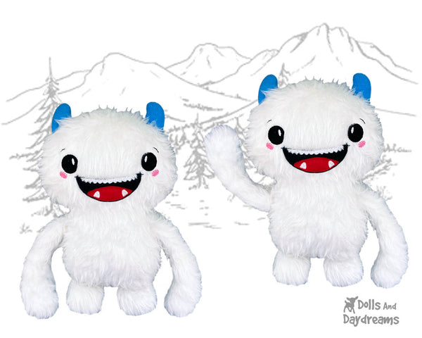 ITH Happy Yeti Pattern
