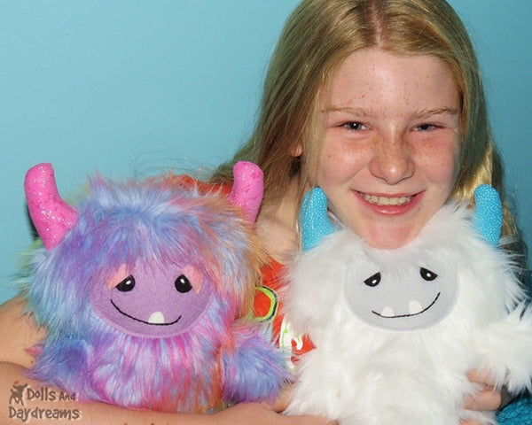 Yeti Monster Sewing Pattern - Dolls And Daydreams - 5