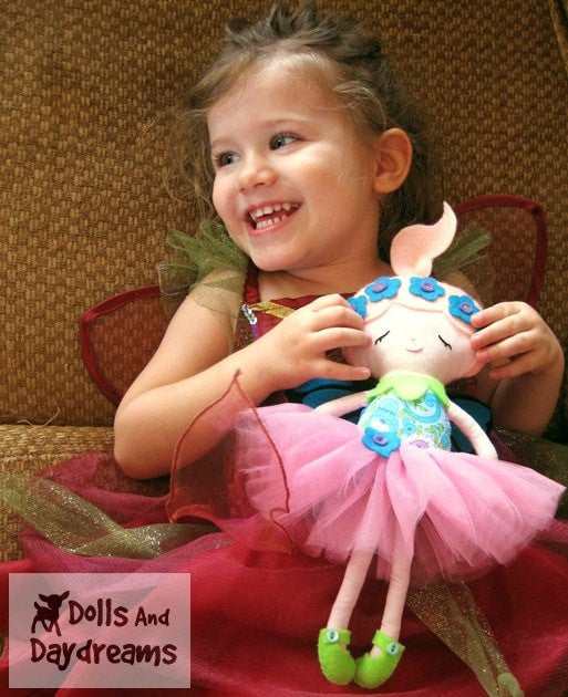 Flower Fairy Sewing Pattern - Dolls And Daydreams - 4