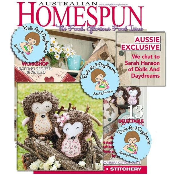 Hedgehog Sewing Pattern - Dolls And Daydreams - 4