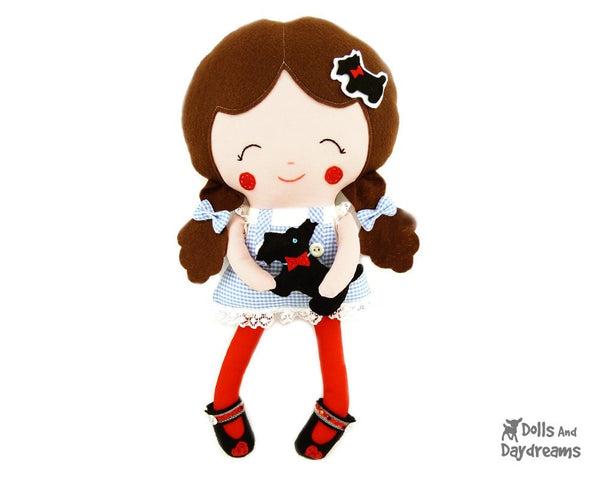 Dorothy Sewing Pattern - Dolls And Daydreams - 2