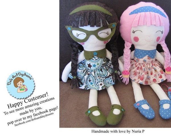 Schoolgirl Sewing Pattern - Dolls And Daydreams - 5