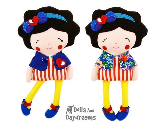 Snow White Sewing Pattern - Dolls And Daydreams - 2